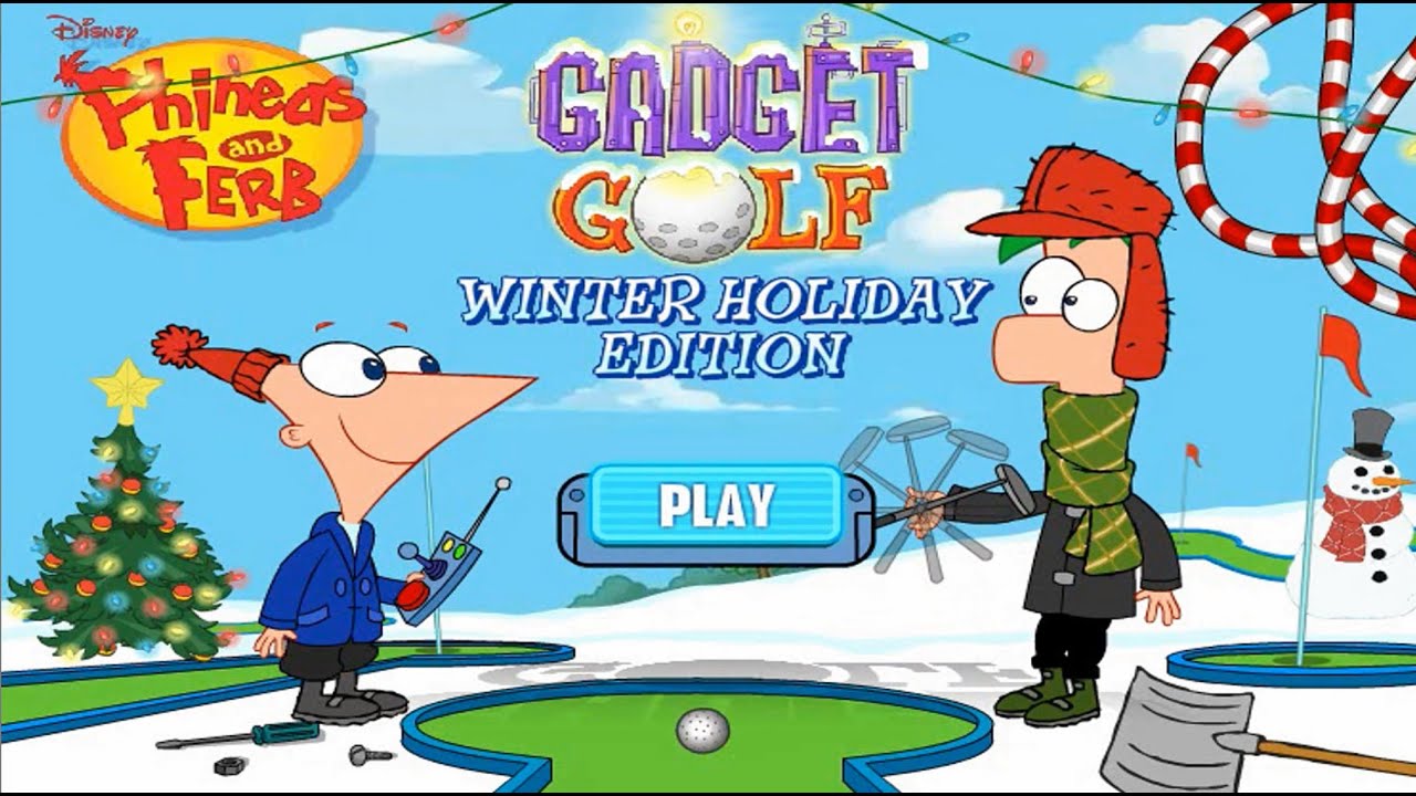 phineas and ferb golf game
